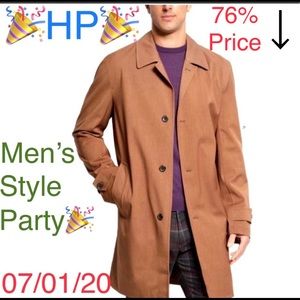 Michael Kors Franklin Rain Coat ⚡️76% Price Drop⚡️